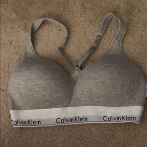 Nwt Calvin Klein modern cotton lift bralette M